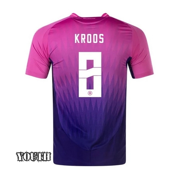 2024 Germany Toni Kroos Away Youth Soccer Jersey