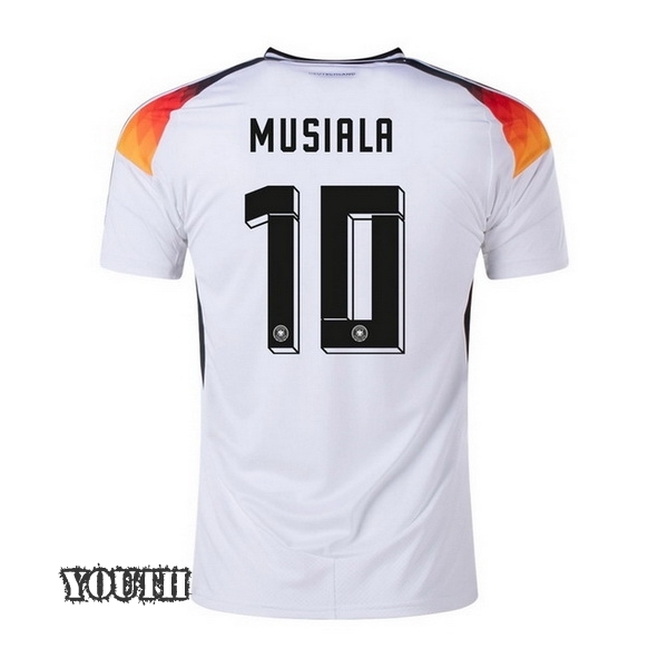 2024 Germany Jamal Musiala Home Youth Soccer Jersey