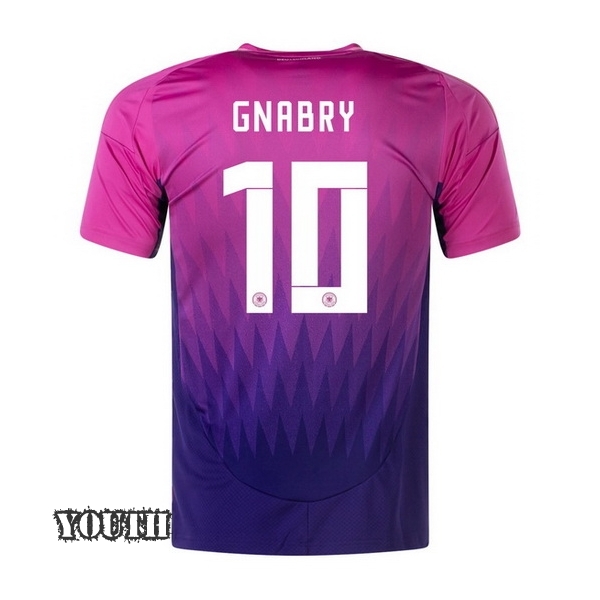 2024 Germany Serge Gnabry Away Youth Soccer Jersey