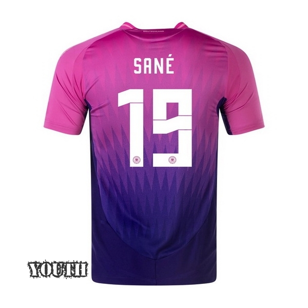 2024 Germany Leroy Sane Away Youth Soccer Jersey