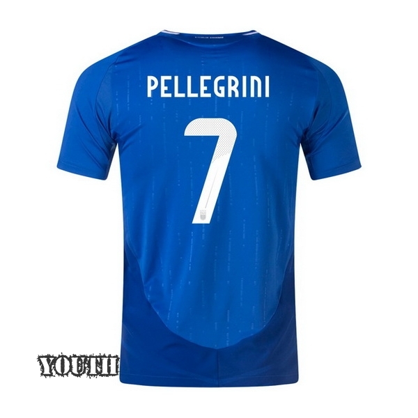 2024 Italy Lorenzo Pellegrini Home Youth Soccer Jersey