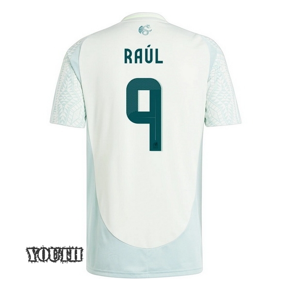 2024 Mexico Raul Jimenez Away Youth Soccer Jersey