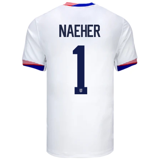 2024 USA Alyssa Naeher Home Men's Soccer Jersey