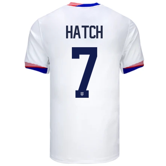 2024 USA Ashley Hatch Home Men's Soccer Jersey