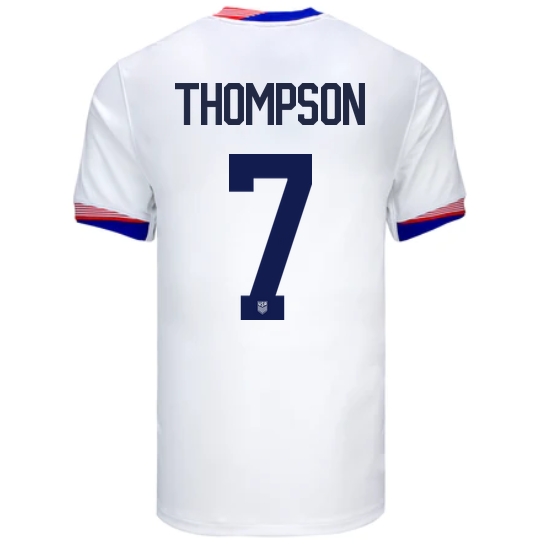 2024 USA Alyssa Thompson Home Men's Soccer Jersey