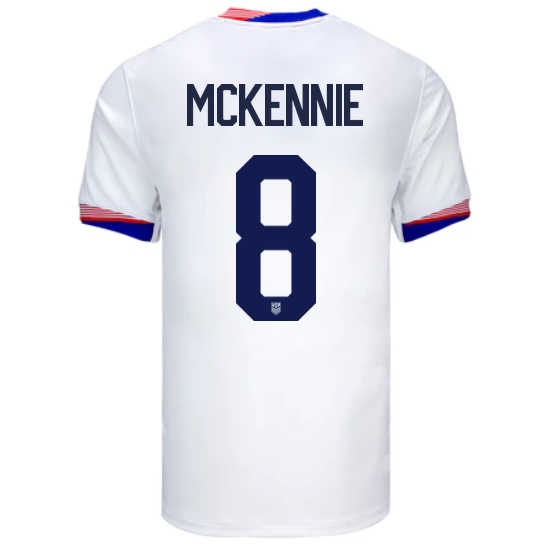 2024 USA Weston McKennie Home Men's Soccer Jersey