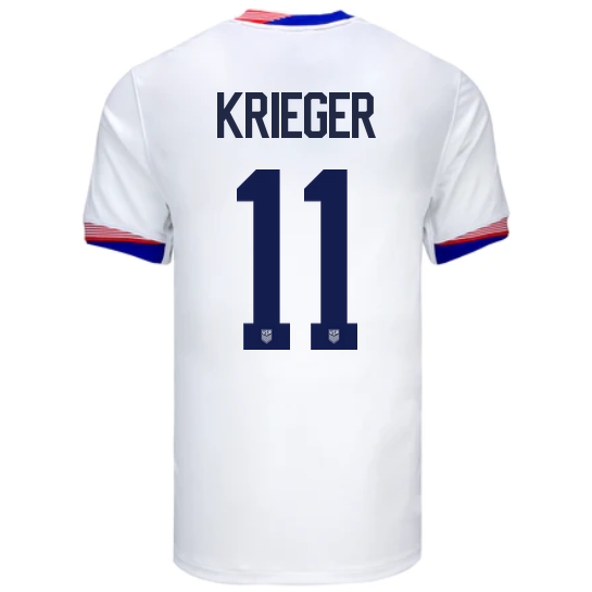 2024 USA Ali Krieger Home Men's Soccer Jersey