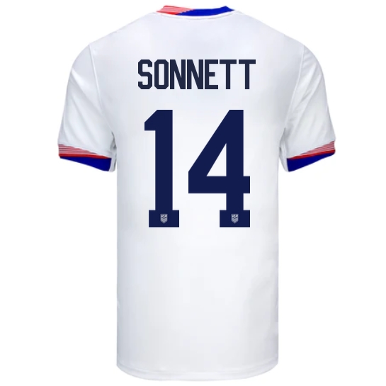 2024 USA Emily Sonnett Home Men's Soccer Jersey