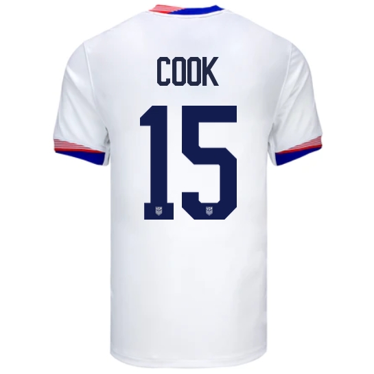 2024 USA Alana Cook Home Men's Soccer Jersey
