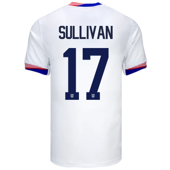 2024 USA Andi Sullivan Home Men's Soccer Jersey