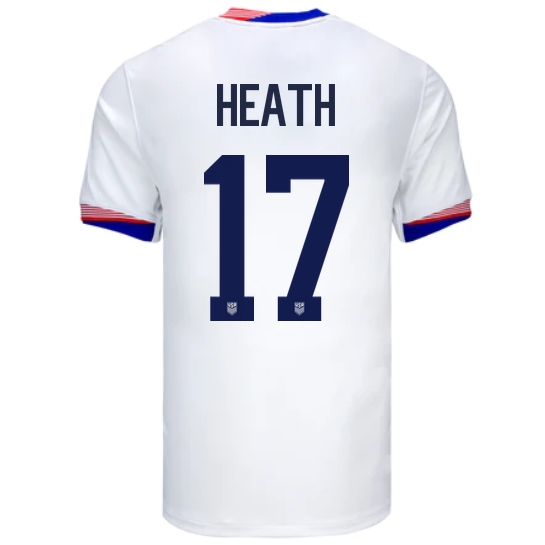 2024 USA Tobin Heath Home Men's Soccer Jersey
