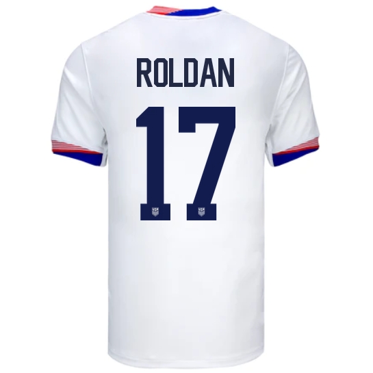 2024 USA Cristian Roldan Home Men's Soccer Jersey