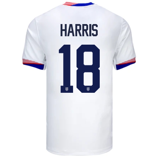 2024 USA Ashlyn Harris Home Men's Soccer Jersey