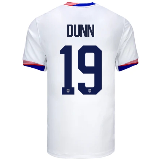 2024 USA Crystal Dunn Home Men's Soccer Jersey