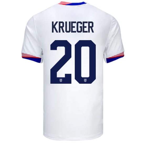 2024 USA Casey Krueger Home Men's Soccer Jersey