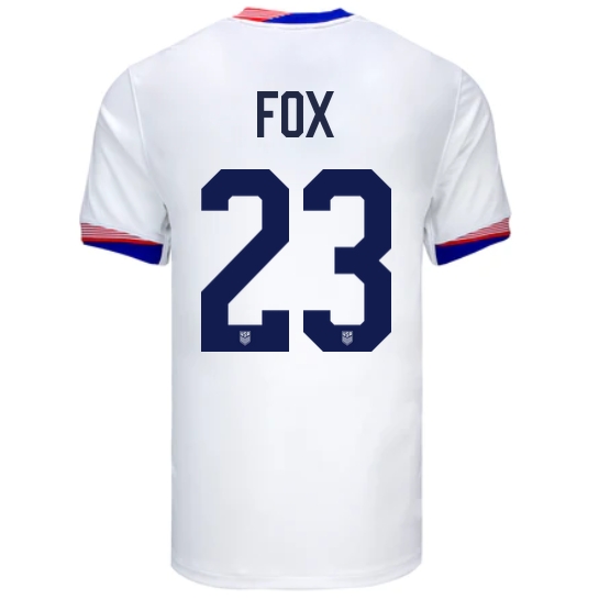 2024 USA Emily Fox Home Men's Soccer Jersey