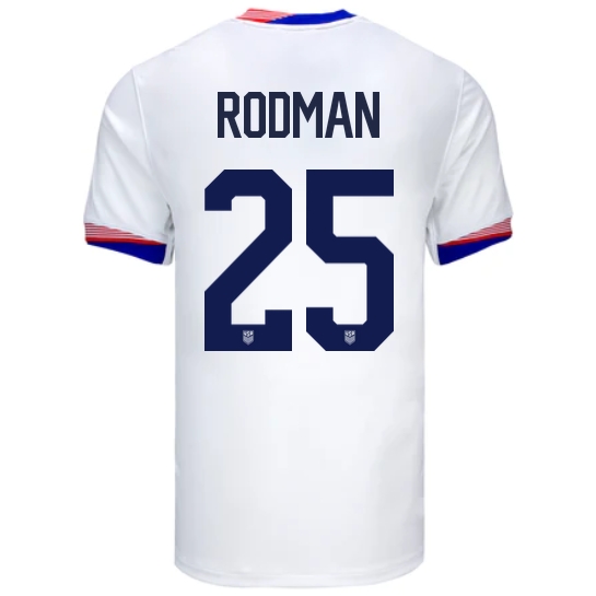 2024 USA Trinity Rodman Home Men's Soccer Jersey