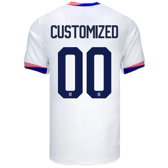 2024 USA Customized Home Men's Soccer Jersey