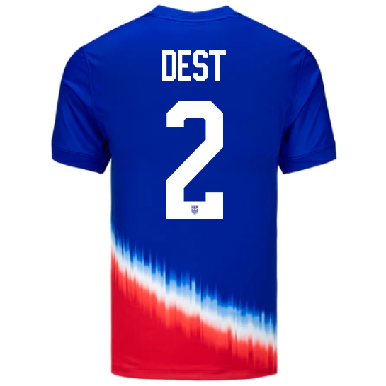 2024 USA Sergino Dest Away Men's Soccer Jersey