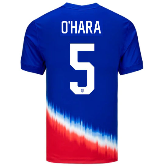 2024 USA Kelley O'hara Away Men's Soccer Jersey