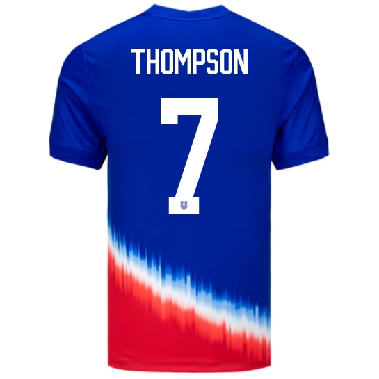 2024 USA Alyssa Thompson Away Men's Soccer Jersey