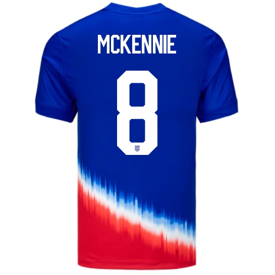 2024 USA Weston McKennie Away Men's Soccer Jersey