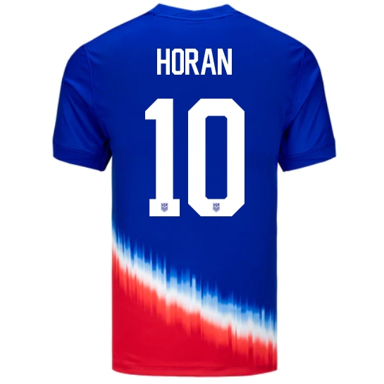 2024 USA Lindsey Horan Away Men's Soccer Jersey
