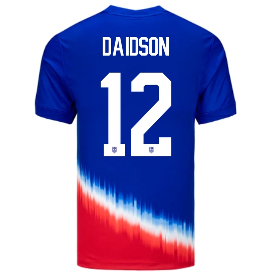 2024 USA Tierna Davidson Away Men's Soccer Jersey