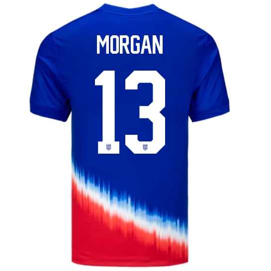 2024 USA Alex Morgan Away Men's Soccer Jersey