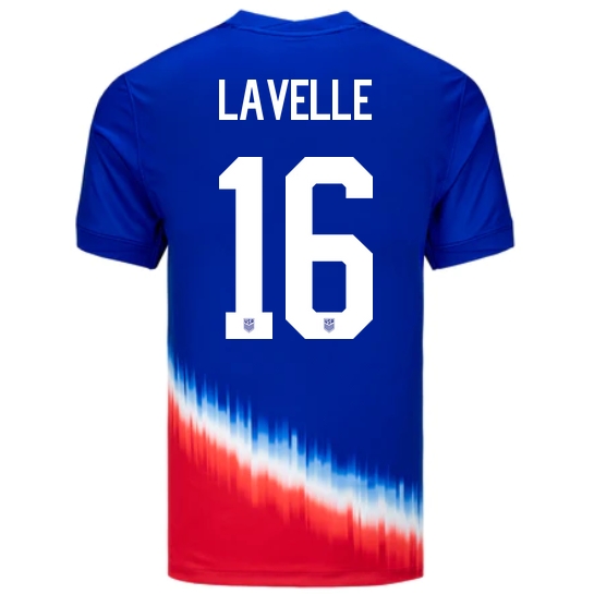 2024 USA Rose Lavelle Away Men's Soccer Jersey