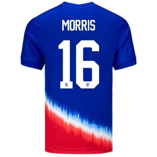 2024 USA Jordan Morris Away Men's Soccer Jersey