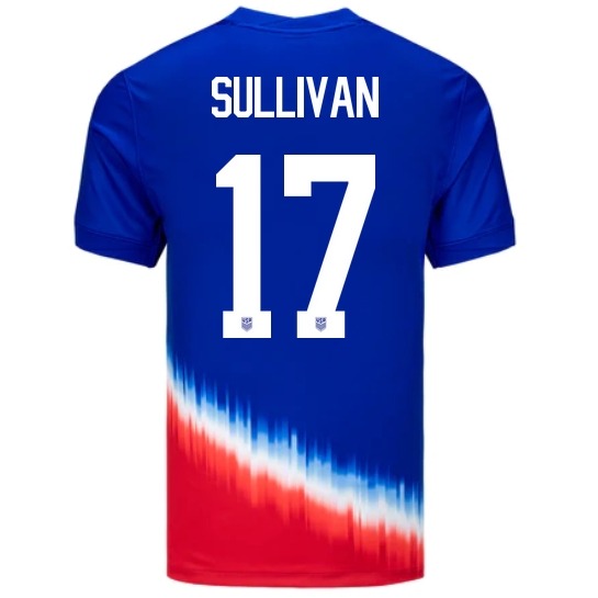 2024 USA Andi Sullivan Away Men's Soccer Jersey