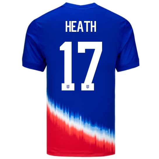 2024 USA Tobin Heath Away Men's Soccer Jersey