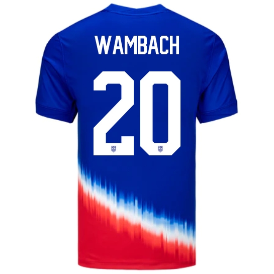 2024 USA Abby Wambach Away Men's Soccer Jersey