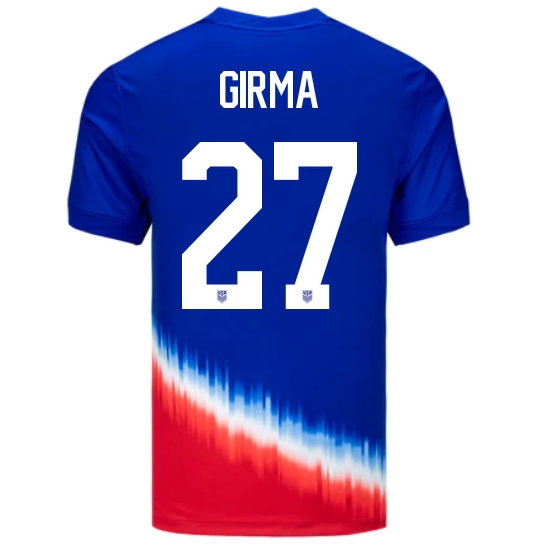 2024 USA Naomi Girma Away Men's Soccer Jersey