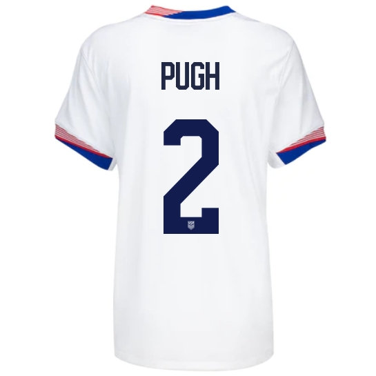2024 USA Mallory Pugh Home Women's Soccer Jersey