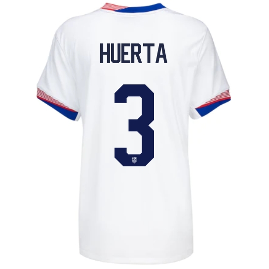 2024 USA Sofia Huerta Home Women's Soccer Jersey