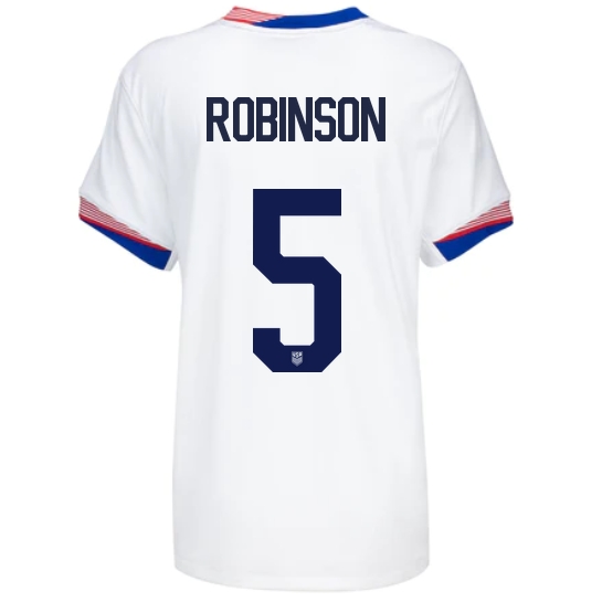 2024 USA Antonee Robinson Home Women's Soccer Jersey