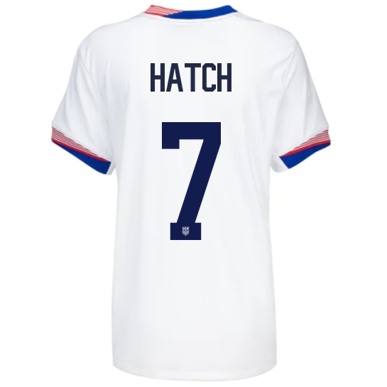 2024 USA Ashley Hatch Home Women's Soccer Jersey