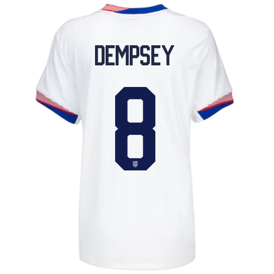 2024 USA Clint Dempsey Home Women's Soccer Jersey