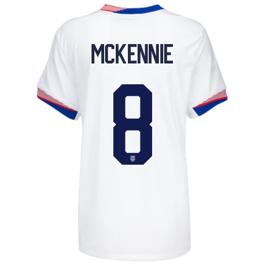 2024 USA Weston McKennie Home Women's Soccer Jersey