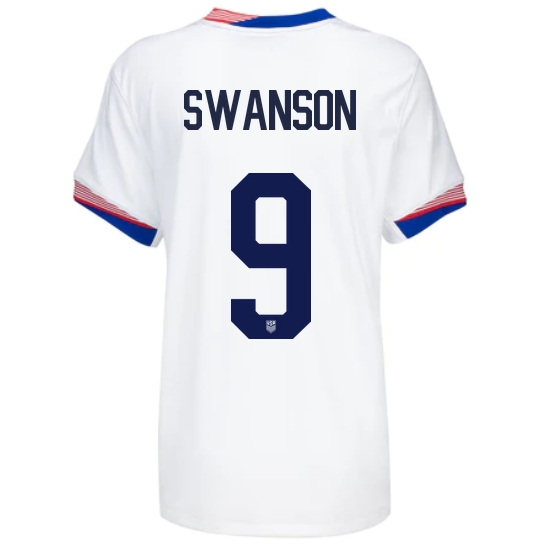 2024 USA Mallory Swanson Home Women's Soccer Jersey