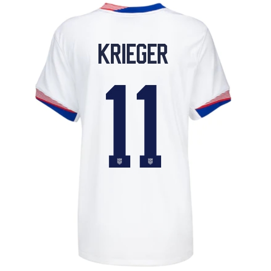 2024 USA Ali Krieger Home Women's Soccer Jersey