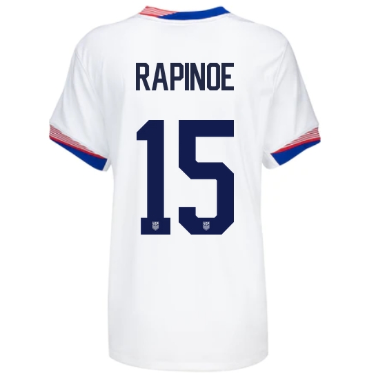 2024 USA Megan Rapinoe Home Women's Soccer Jersey