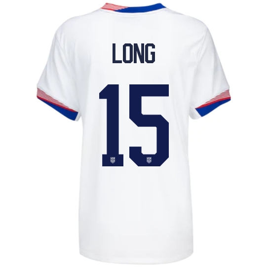 2024 USA Aaron Long Home Women's Soccer Jersey