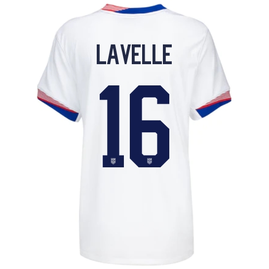 2024 USA Rose Lavelle Home Women's Soccer Jersey