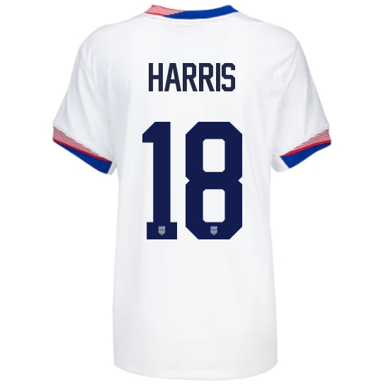 2024 USA Ashlyn Harris Home Women's Soccer Jersey