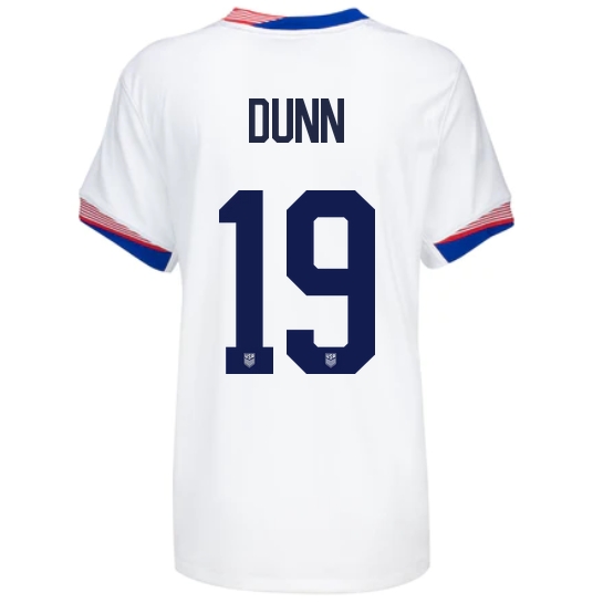 2024 USA Crystal Dunn Home Women's Soccer Jersey