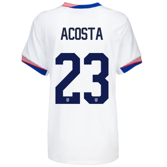 2024 USA Kellyn Acosta Home Women's Soccer Jersey