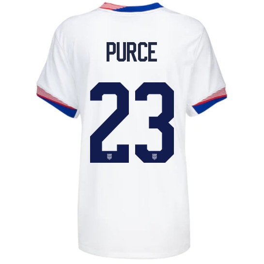 2024 USA Margaret Purce Home Women's Soccer Jersey
